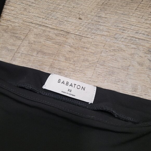 BABATON | Aritzia Adelard Blouse Cold Shoulder Top | Sz. XS - Picture 6 of 9